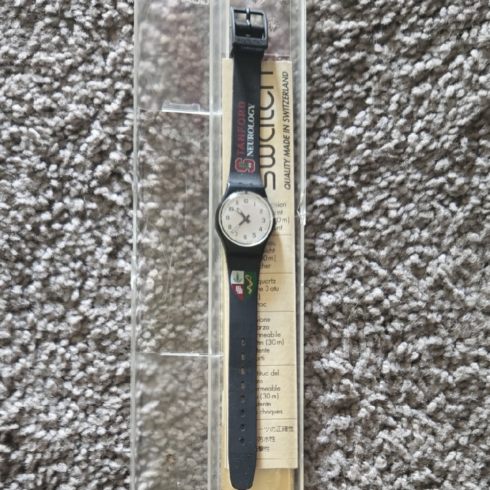 VTG Swatch Watch -"Stanford Neurology"